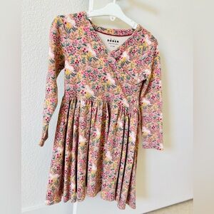 Mini Boden Twirly Ballerina Dress Unicorn Print 6-7